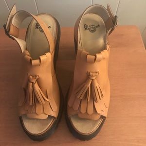 NEW Dr. Martens Seraphina Slingback Heel Sandals 9